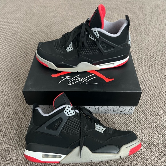 Jordan 4 Retro Bred - Picture 5 of 7